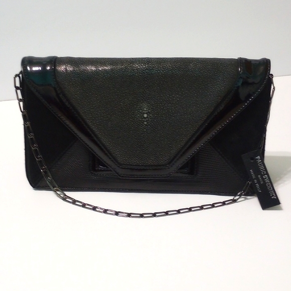 Pauric Sweeney Italian Exotic Leather Bag/ Clutch - Picture 4 of 16